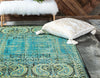 Ankara Elegance Collection Area Rug - Cappadocia Rectangle Aquamarine  lifestyle 18