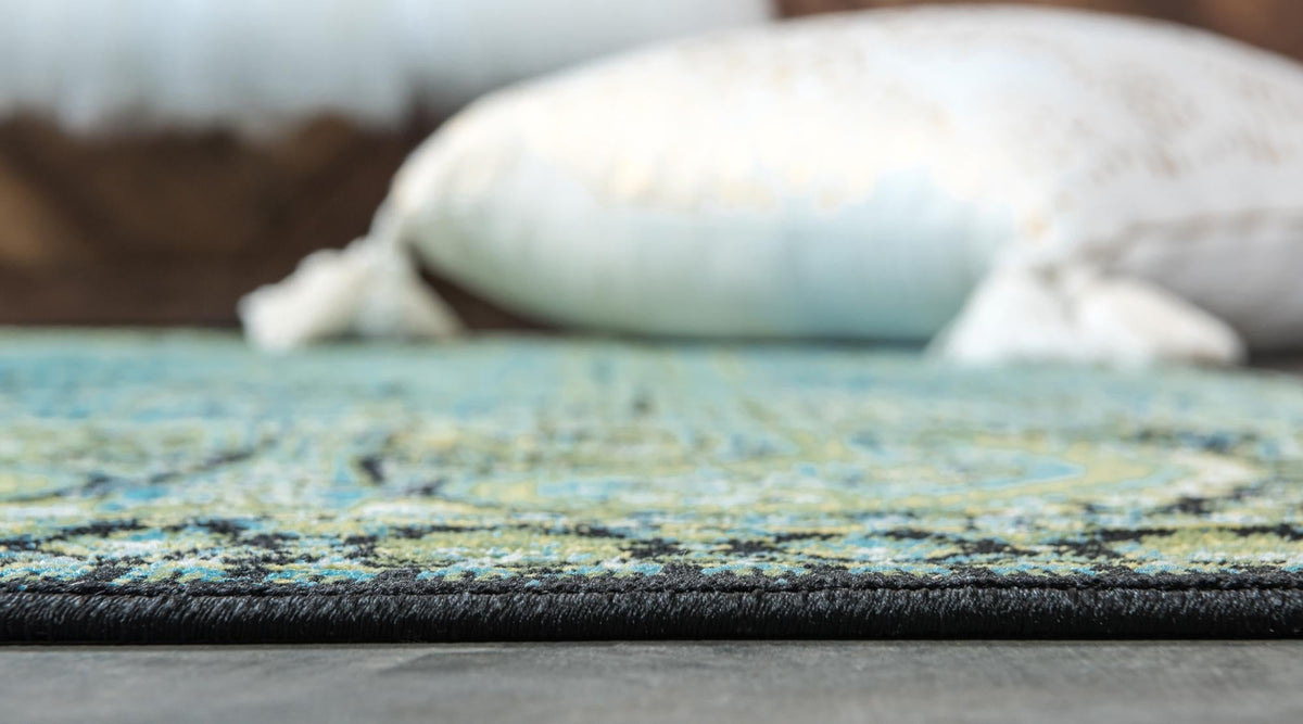 Ankara Elegance Collection Area Rug - Cappadocia Rectangle Aquamarine  lifestyle 22