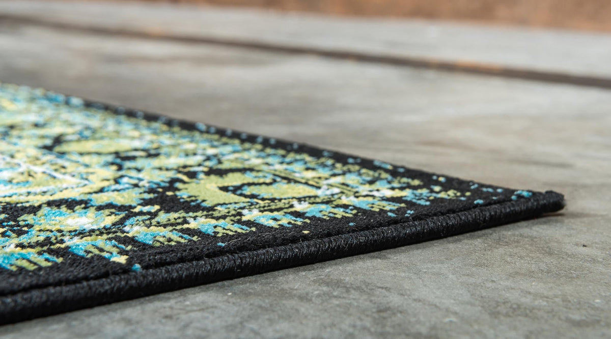 Ankara Elegance Collection Area Rug - Cappadocia Rectangle Aquamarine  lifestyle 16