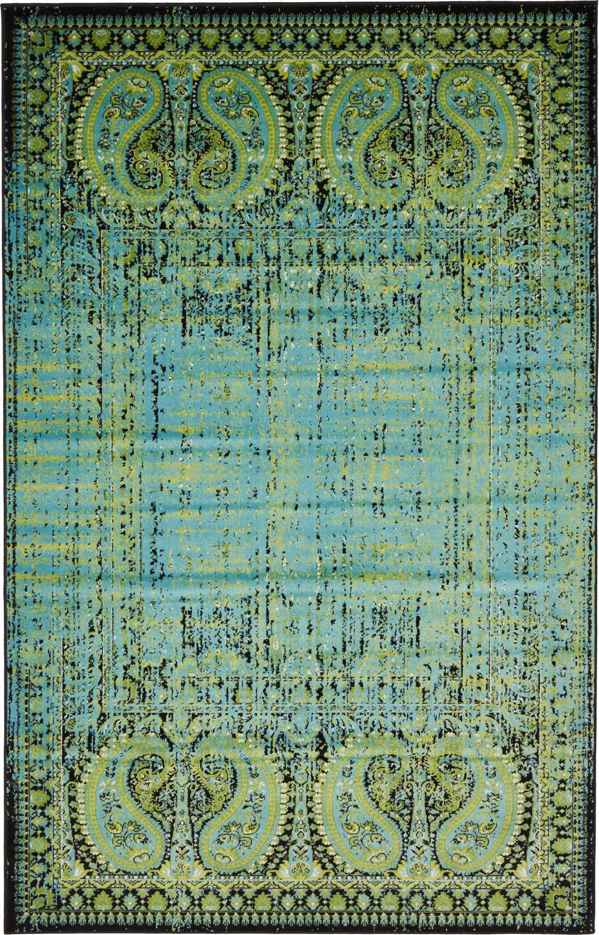 Ankara Elegance Collection Area Rug - Cappadocia Rectangle Aquamarine  lifestyle 3