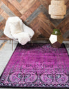 Ankara Elegance Collection Area Rug - Cappadocia Rectangle Lilac  lifestyle 19