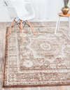 Ankara Elegance Collection Area Rug -  Konya (Chocolate Brown) Rectangle Chocolate Brown  lifestyle 3