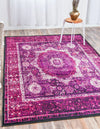 Ankara Elegance Collection Area Rug -  Konya (Lilac) Rectangle Lilac  lifestyle 2