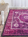 Ankara Elegance Collection Area Rug -  Konya (Lilac) Rectangle Lilac  lifestyle 3