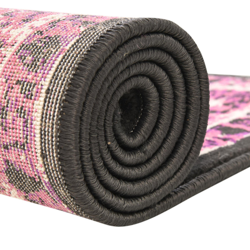 Ankara Elegance Collection Area Rug -  Konya (Lilac) Rectangle Lilac  lifestyle 12