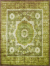 Ankara Elegance Collection Area Rug -  Konya (Light Green) Rectangle Light Green Main