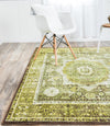 Ankara Elegance Collection Area Rug -  Konya (Light Green) Rectangle Light Green  lifestyle 5