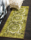 Ankara Elegance Collection Area Rug -  Konya (Light Green) Runner Light Green  lifestyle 8