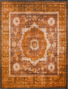 Ankara Elegance Collection Area Rug -  Konya (Yellow) Rectangle Yellow Main