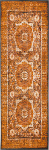 Ankara Elegance Collection Area Rug -  Konya (Yellow) Runner Yellow  lifestyle 5
