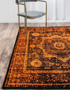 Ankara Elegance Collection Area Rug -  Konya (Terracotta) Rectangle Terracotta  lifestyle 3