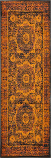 Ankara Elegance Collection Area Rug -  Konya (Terracotta) Runner Terracotta  lifestyle 4
