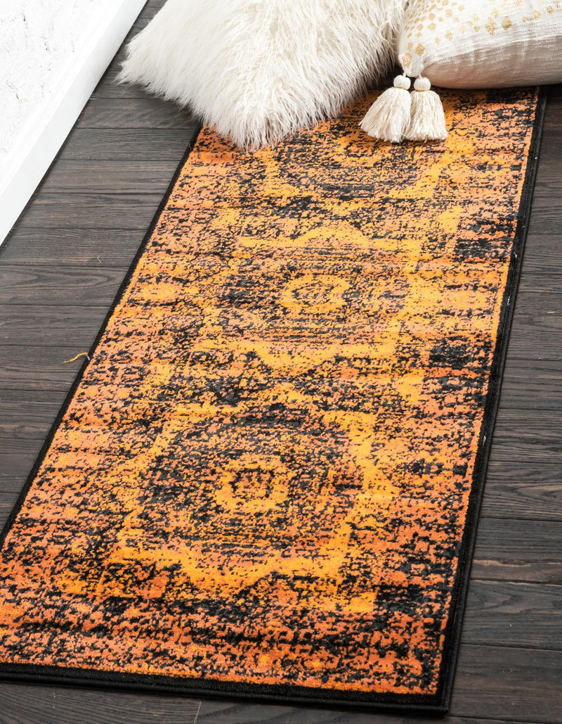 Ankara Elegance Collection Area Rug -  Konya (Terracotta) Runner Terracotta  lifestyle 5