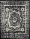 Ankara Elegance Collection Area Rug -  Konya (Light Gray) Rectangle Light Gray Main