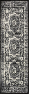 Ankara Elegance Collection Area Rug -  Konya (Light Gray) Runner Light Gray  lifestyle 5