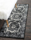Ankara Elegance Collection Area Rug -  Konya (Light Gray) Runner Light Gray  lifestyle 6