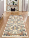 Persian Elegance Collection Area Rug -  Kashan Runner Ivory  lifestyle 41