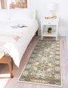 Persian Elegance Collection Area Rug -  Kashan Runner Ivory  lifestyle 43