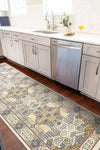 Persian Elegance Collection Area Rug -  Kashan Runner Ivory  lifestyle 47