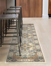 Persian Elegance Collection Area Rug -  Kashan Runner Ivory  lifestyle 55