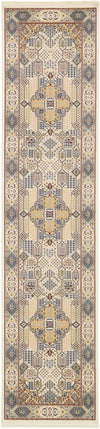 Persian Elegance Collection Area Rug -  Kashan Runner Ivory  lifestyle 42