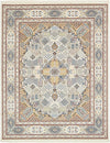 Persian Elegance Collection Area Rug -  Kashan Rectangle Ivory  lifestyle 2