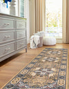 Persian Elegance Collection Area Rug -  Kashan Runner Beige  lifestyle 29
