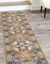 Persian Elegance Collection Area Rug -  Kashan Runner Beige  lifestyle 32
