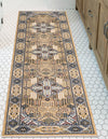 Persian Elegance Collection Area Rug -  Kashan Runner Beige  lifestyle 34