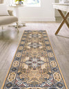Persian Elegance Collection Area Rug -  Kashan Runner Beige  lifestyle 35