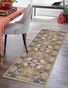 Persian Elegance Collection Area Rug -  Kashan Runner Beige  lifestyle 36