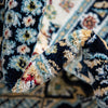 Persian Elegance Collection Area Rug -  Kashan Runner Navy Blue  lifestyle 67