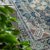 Persian Elegance Collection Area Rug -  Kashan Runner Navy Blue  lifestyle 72