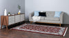 Persian Elegance Collection Area Rug -  Yazd Rectangle Burgundy  lifestyle 9