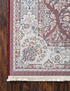 Persian Elegance Collection Area Rug -  Yazd Rectangle Burgundy  lifestyle 30