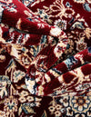 Persian Elegance Collection Area Rug -  Yazd Rectangle Burgundy  lifestyle 65