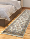 Persian Elegance Collection Area Rug -  Yazd Runner Ivory  lifestyle 101