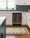 Persian Elegance Collection Area Rug -  Yazd Runner Ivory  lifestyle 119