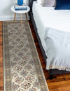 Persian Elegance Collection Area Rug -  Yazd Runner Ivory  lifestyle 155