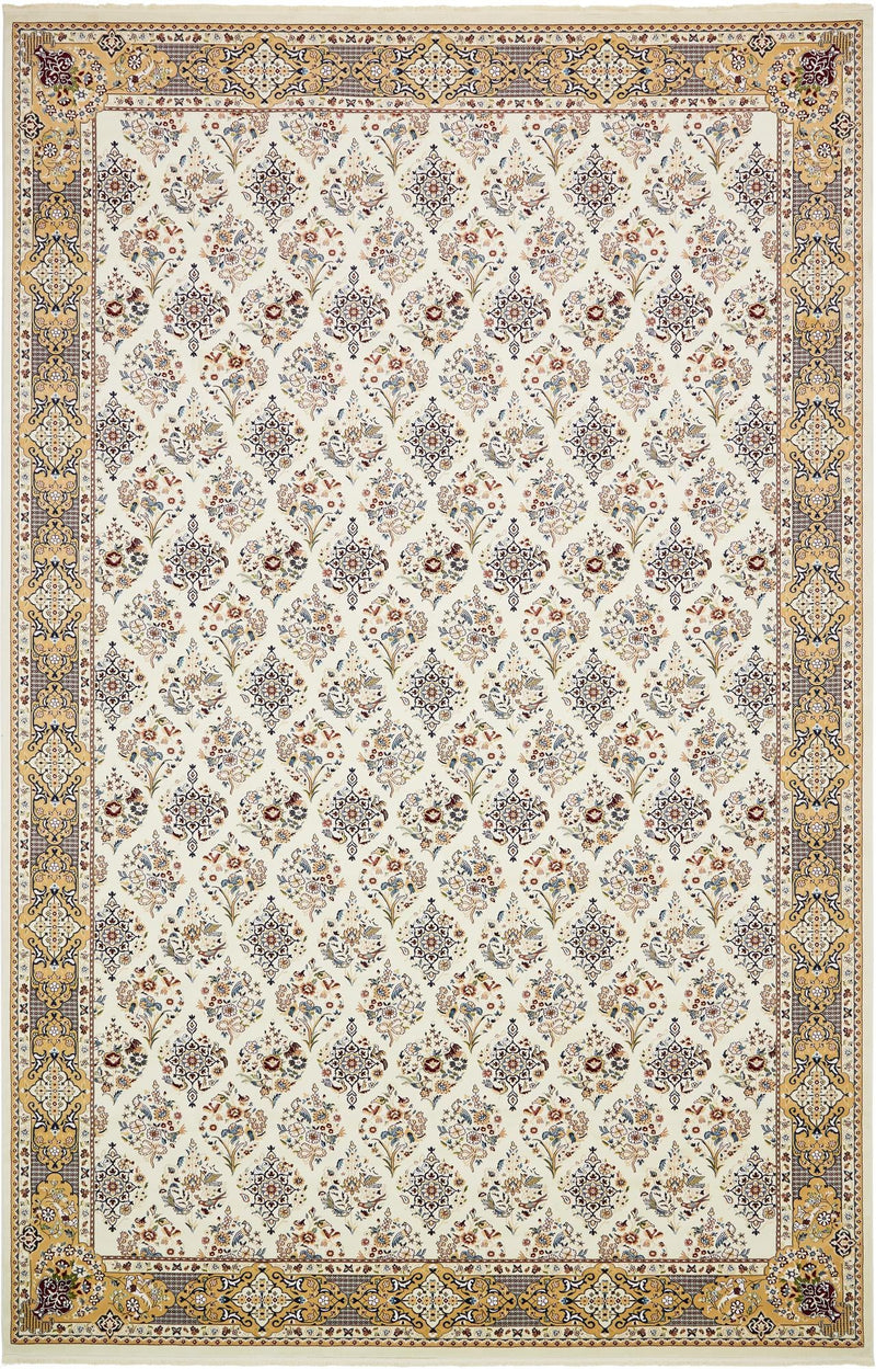 Persian Elegance Collection Area Rug -  Yazd Rectangle Ivory  lifestyle 5