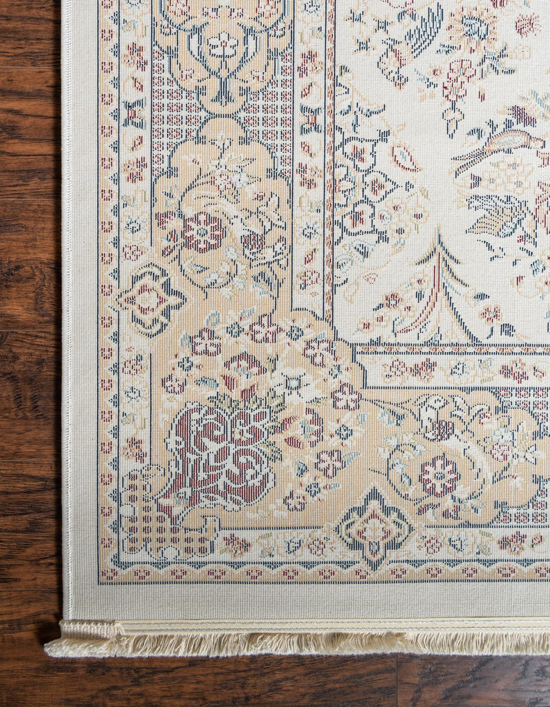 Persian Elegance Collection Area Rug -  Yazd Rectangle Ivory  lifestyle 70