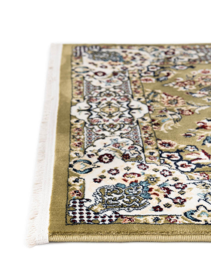 Persian Elegance Collection Area Rug -  Yazd Runner Green  lifestyle 186