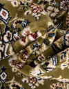 Persian Elegance Collection Area Rug -  Yazd Runner Green  lifestyle 187