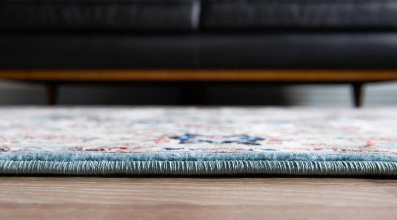 Persian Elegance Collection Area Rug -  Yazd Rectangle Blue  lifestyle 13