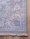 Persian Elegance Collection Area Rug -  Yazd Rectangle Blue  lifestyle 28