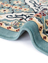Persian Elegance Collection Area Rug -  Yazd Rectangle Blue  lifestyle 76