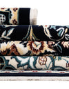 Persian Elegance Collection Area Rug -  Yazd Rectangle Navy Blue  lifestyle 89