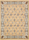 Persian Elegance Collection Area Rug -  Yazd Rectangle Beige  lifestyle 7