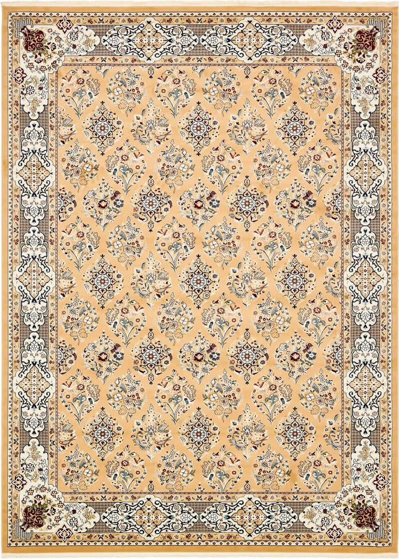 Persian Elegance Collection Area Rug -  Yazd Rectangle Beige  lifestyle 7