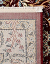 Persian Elegance Collection Area Rug -  Kerman (Burgundy) Runner Burgundy  lifestyle 34